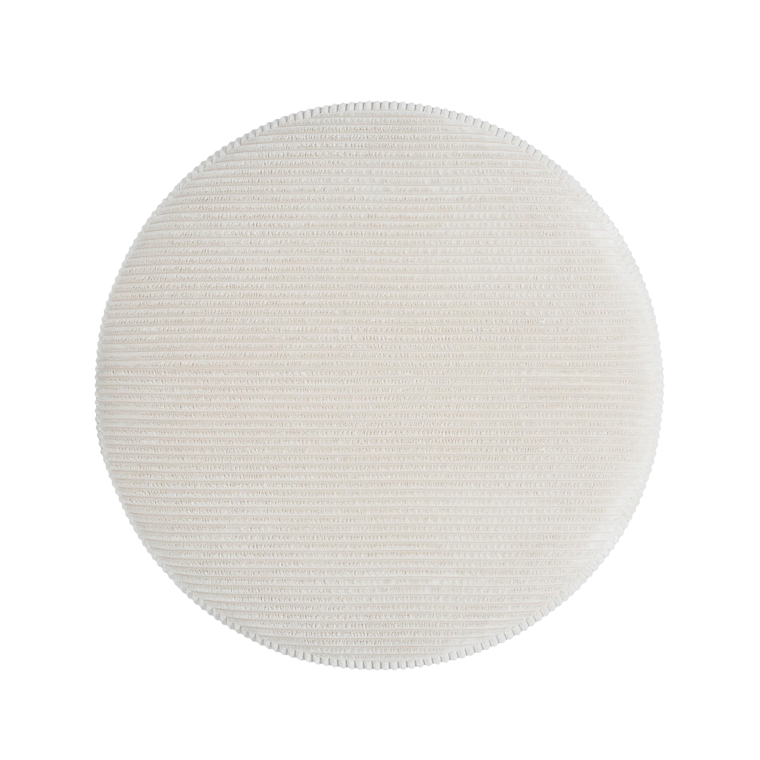 Round Upholstered Ottoman