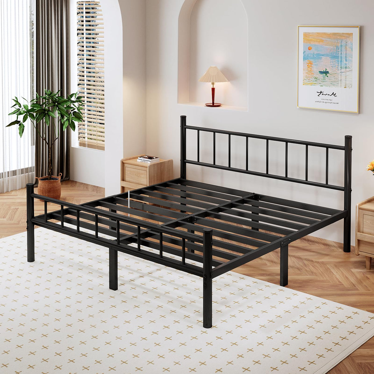 Queen Metal Bed Frame