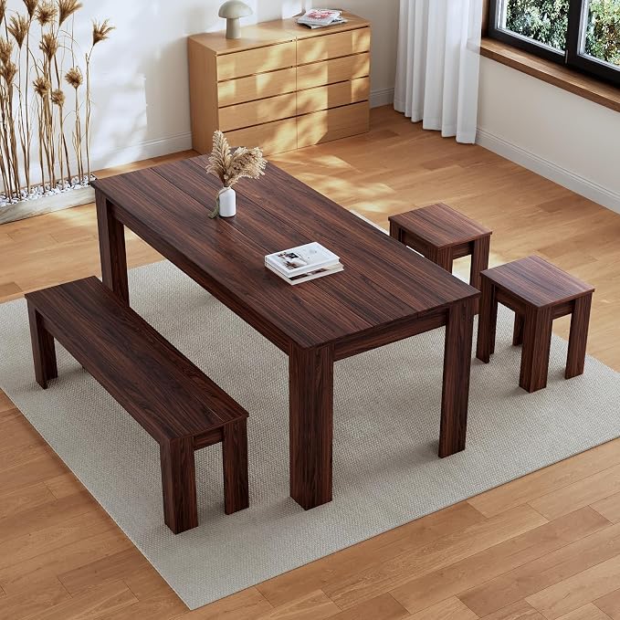 Walnut MDF Dining Table