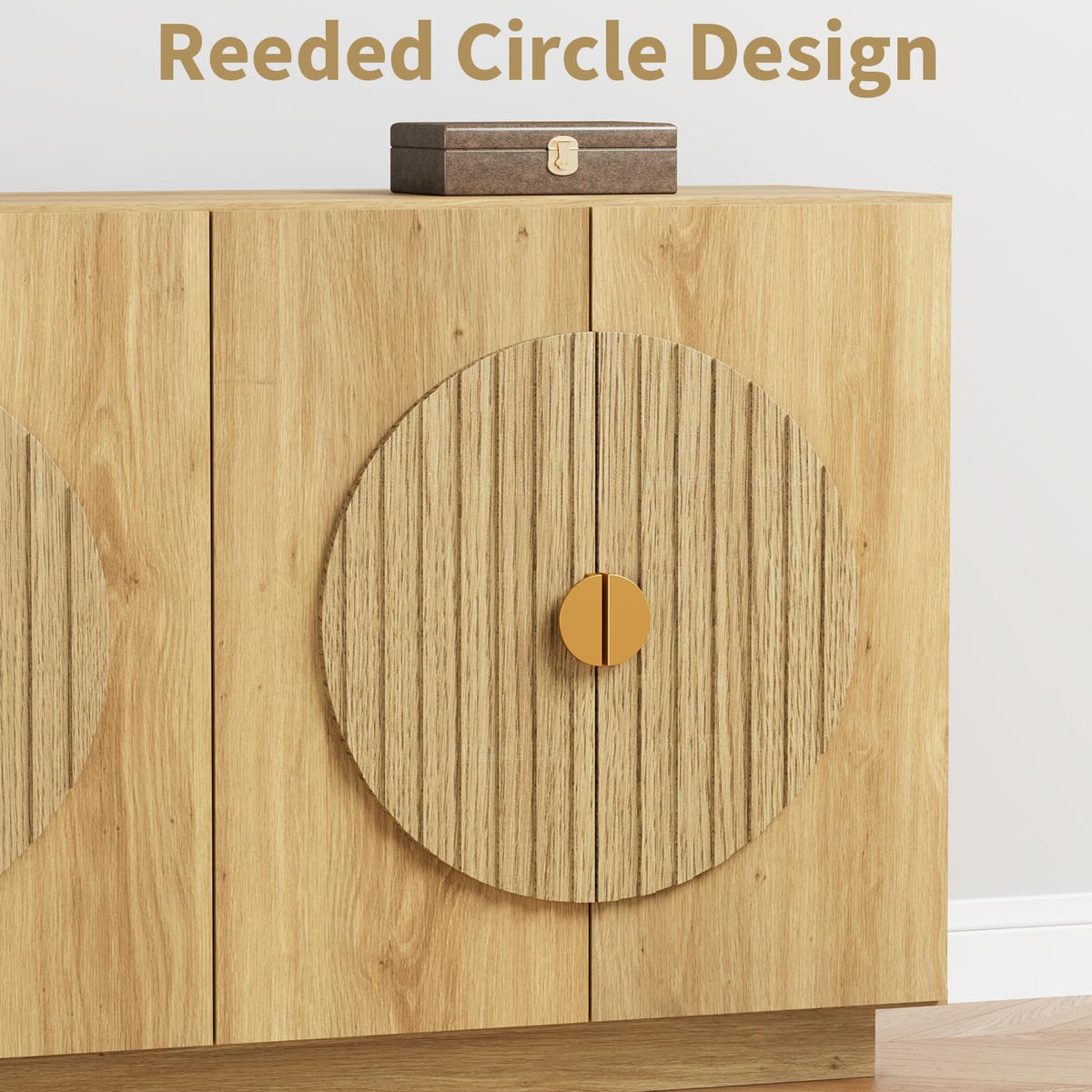 Arched Door Buffet Cabinet