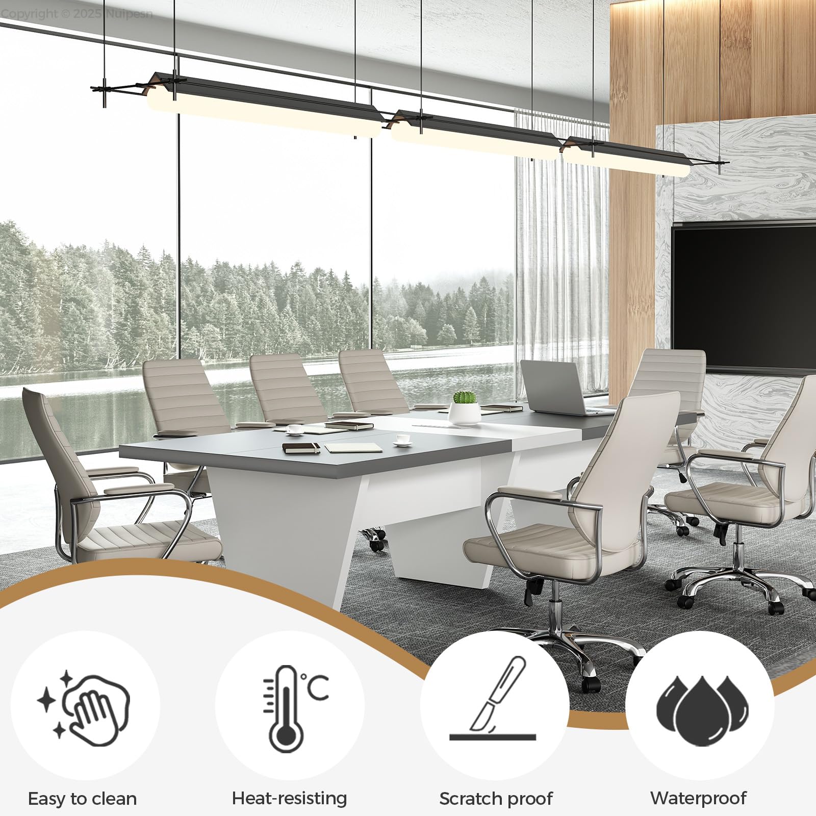10 ft Rectangular Conference Table