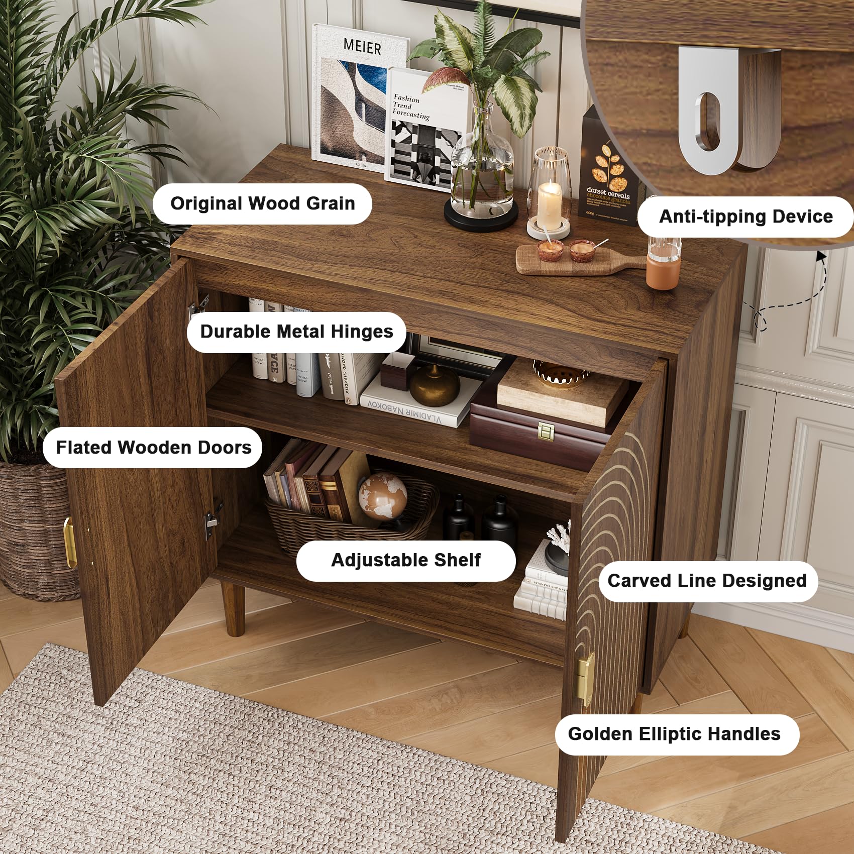 Sideboard Buffet Cabinet with Storage
