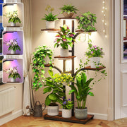7-Tier Plant Stand with Grow Light