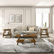 Mid-Century Modern 3-Piece Coffee Table Set