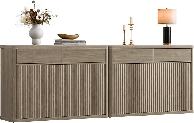Fluted Buffet Cabinet