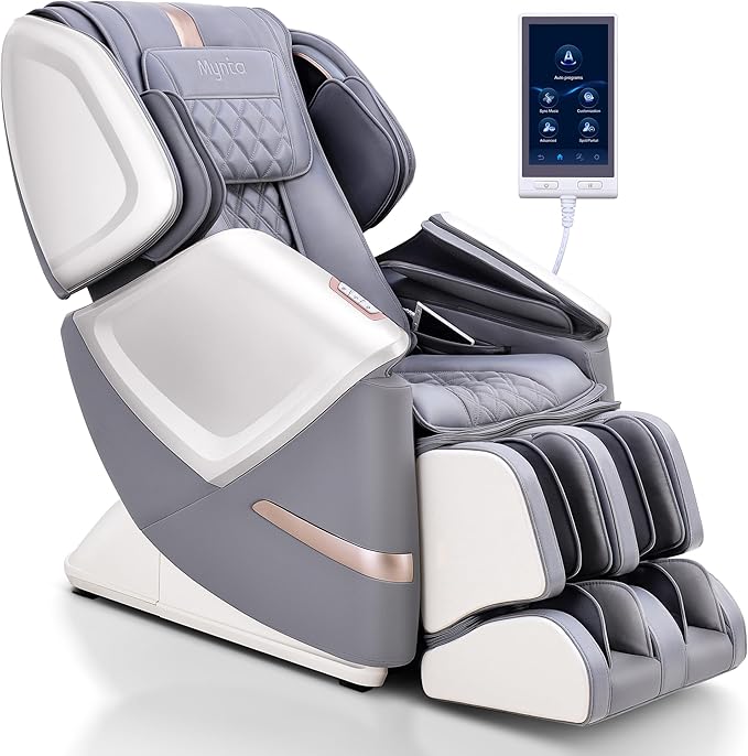 4D Zero Gravity Massage Chair with SL-Track & Bluetooth