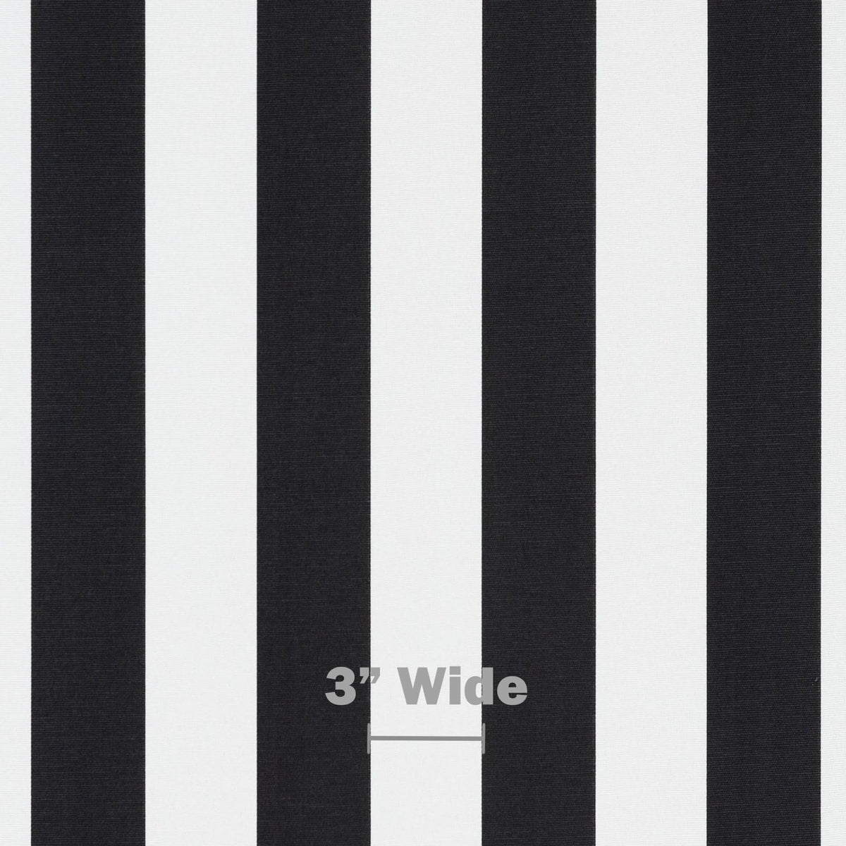 Black and White Striped Outdoor Pillow Set