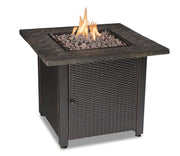 Square Propane Fire Pit Table