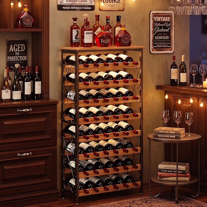Freestanding LED Wine Rack