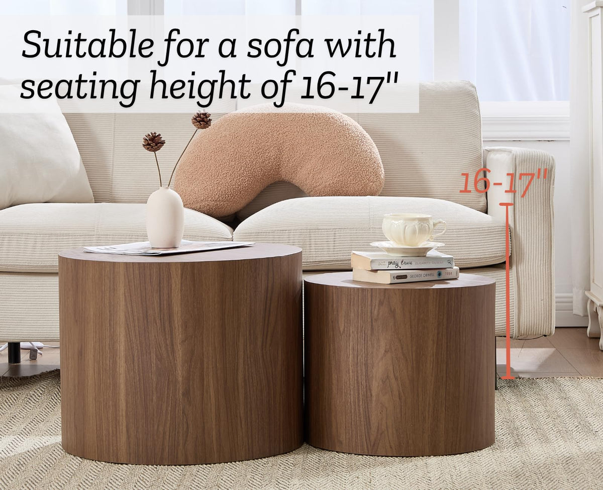 Round Nesting Coffee Tables
