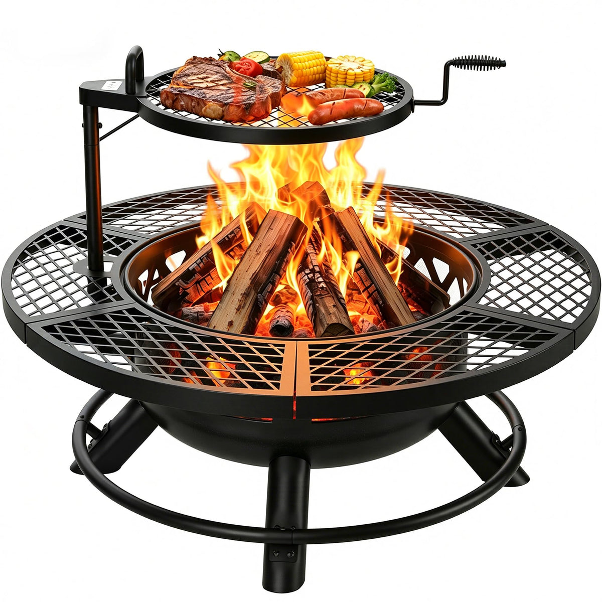 Bali Outdoors Fire Pit with Poker