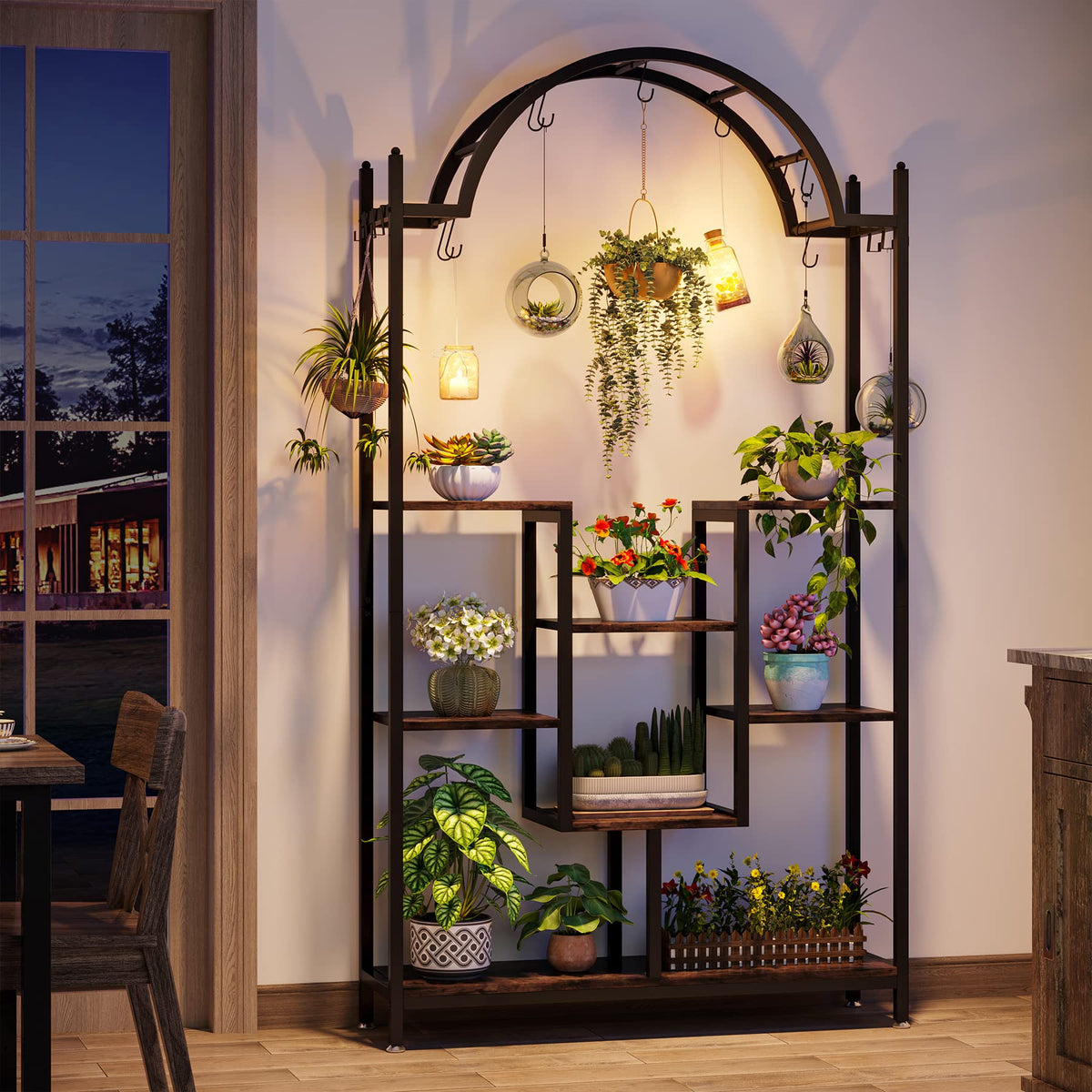 5-Tier Arched Plant Stand