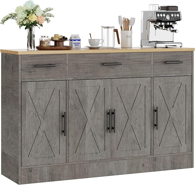 Farmhouse Buffet Cabinet with Storage