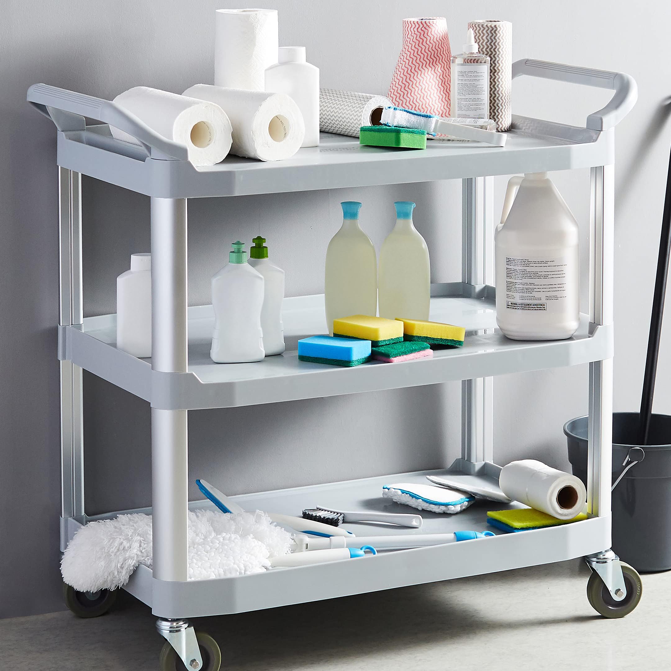 3-Tier Rolling Utility Cart