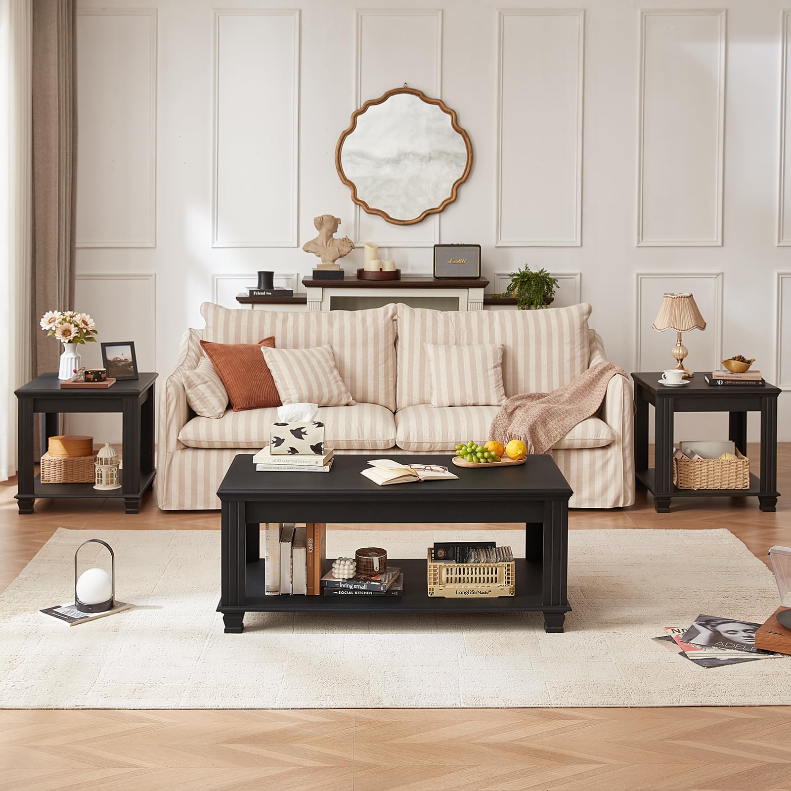 Farmhouse Coffee Table Set of 3