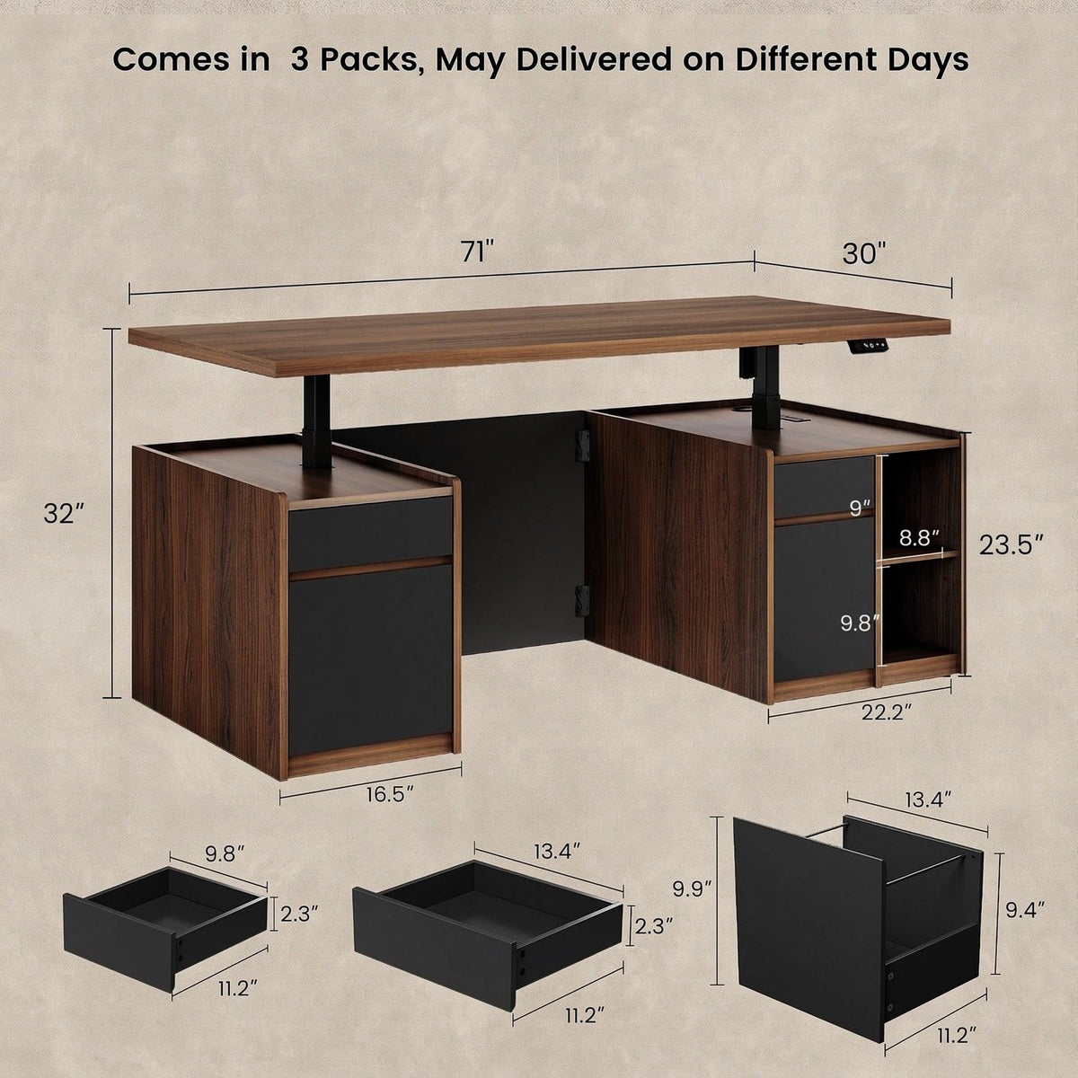 Executive Electric Standing Desk