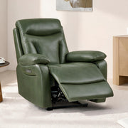 KISLOT Power Recliner Chair, Dual Motor Wall Hugger Recliner, Green
