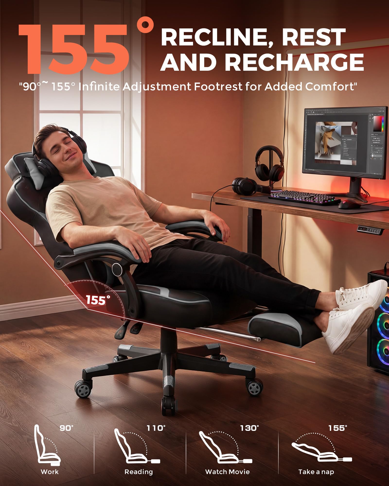 Big & Tall Ergonomic Gaming & Office Chair
