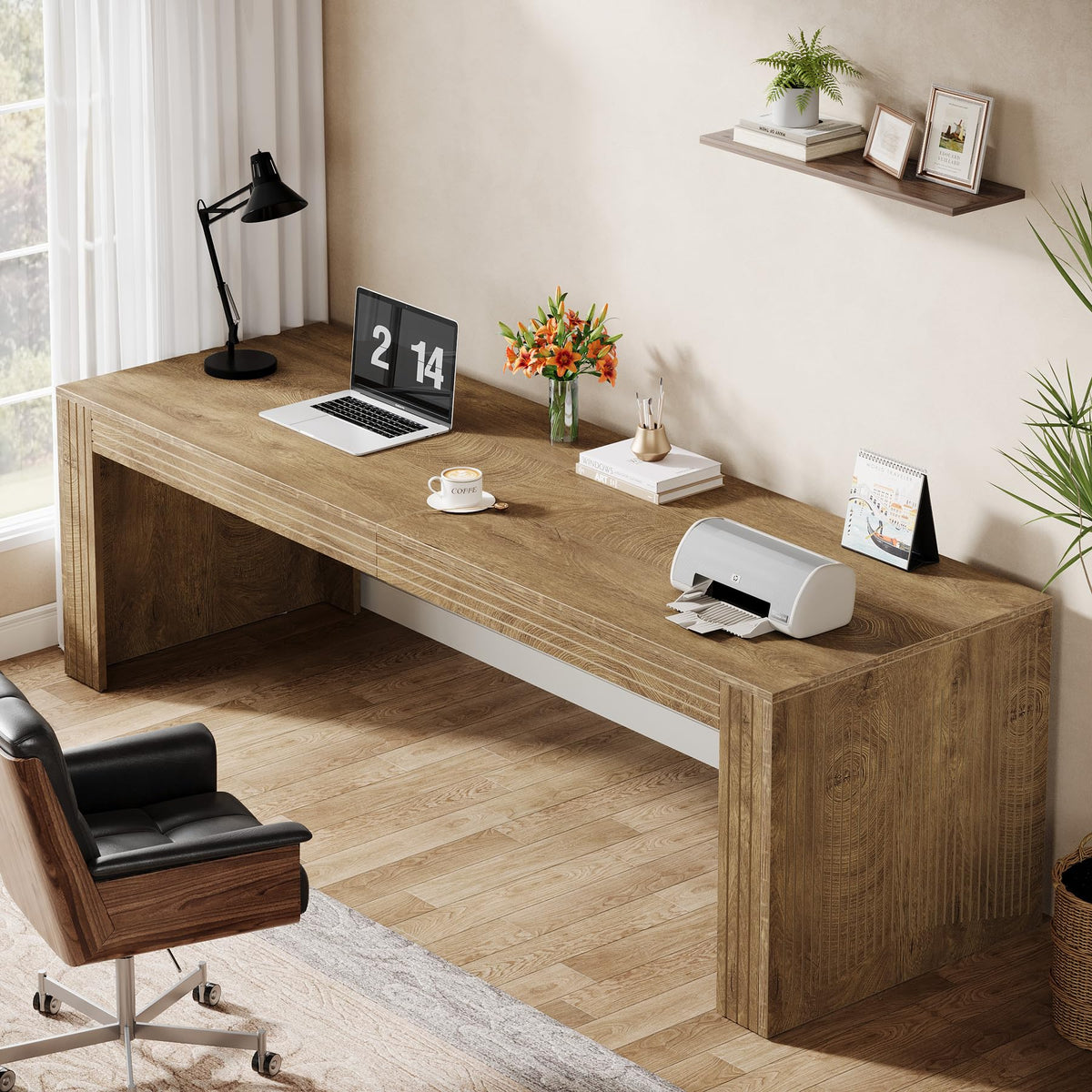 Two-Person Home Office Desk