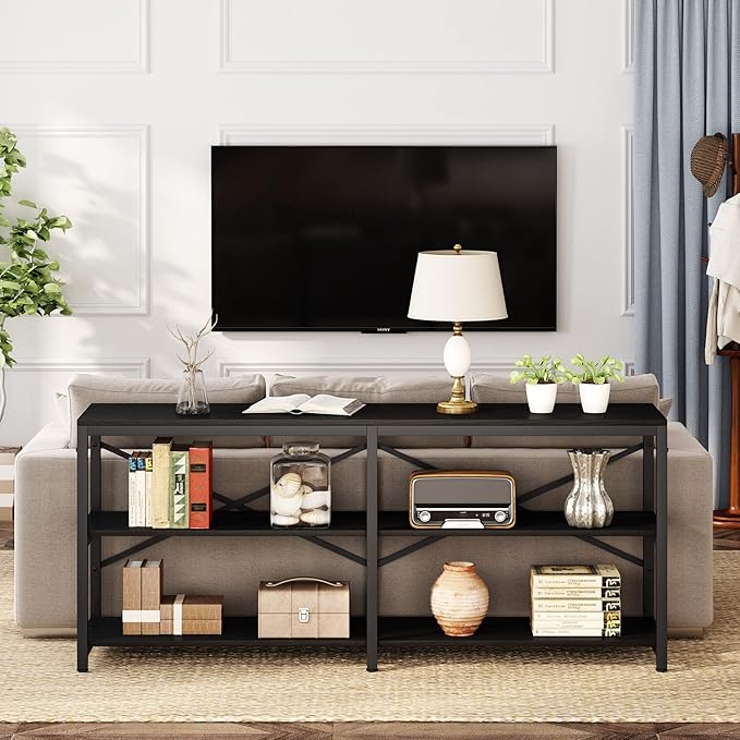 3-Tier Sofa Console Table