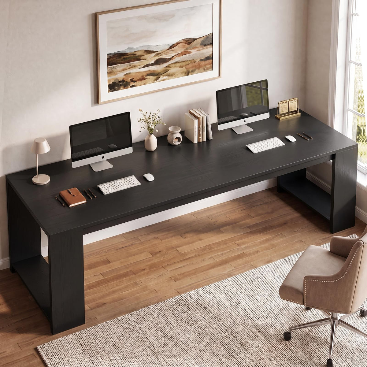Two-Person Computer Desk