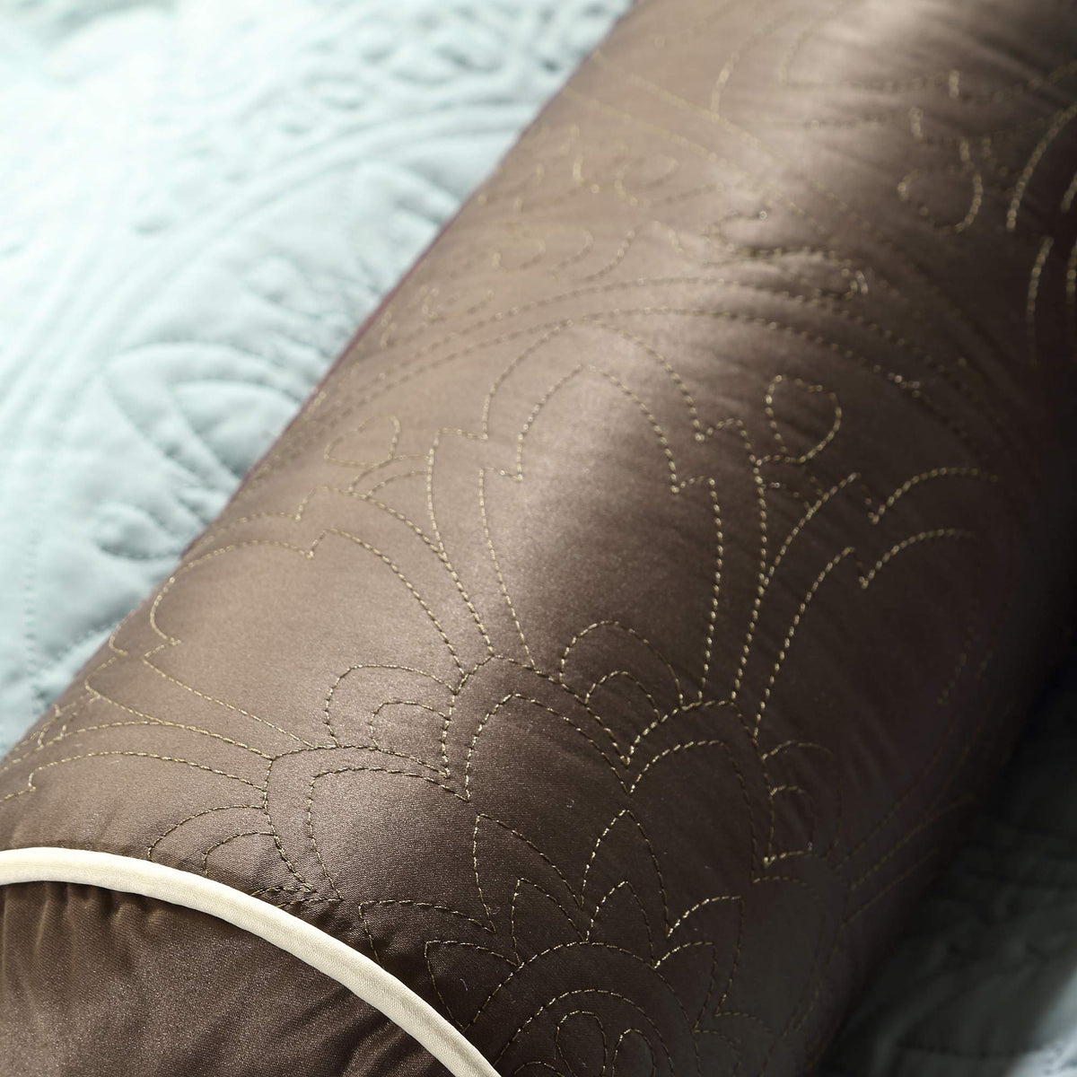 Blue Queen Comforter Set, 9-Piece