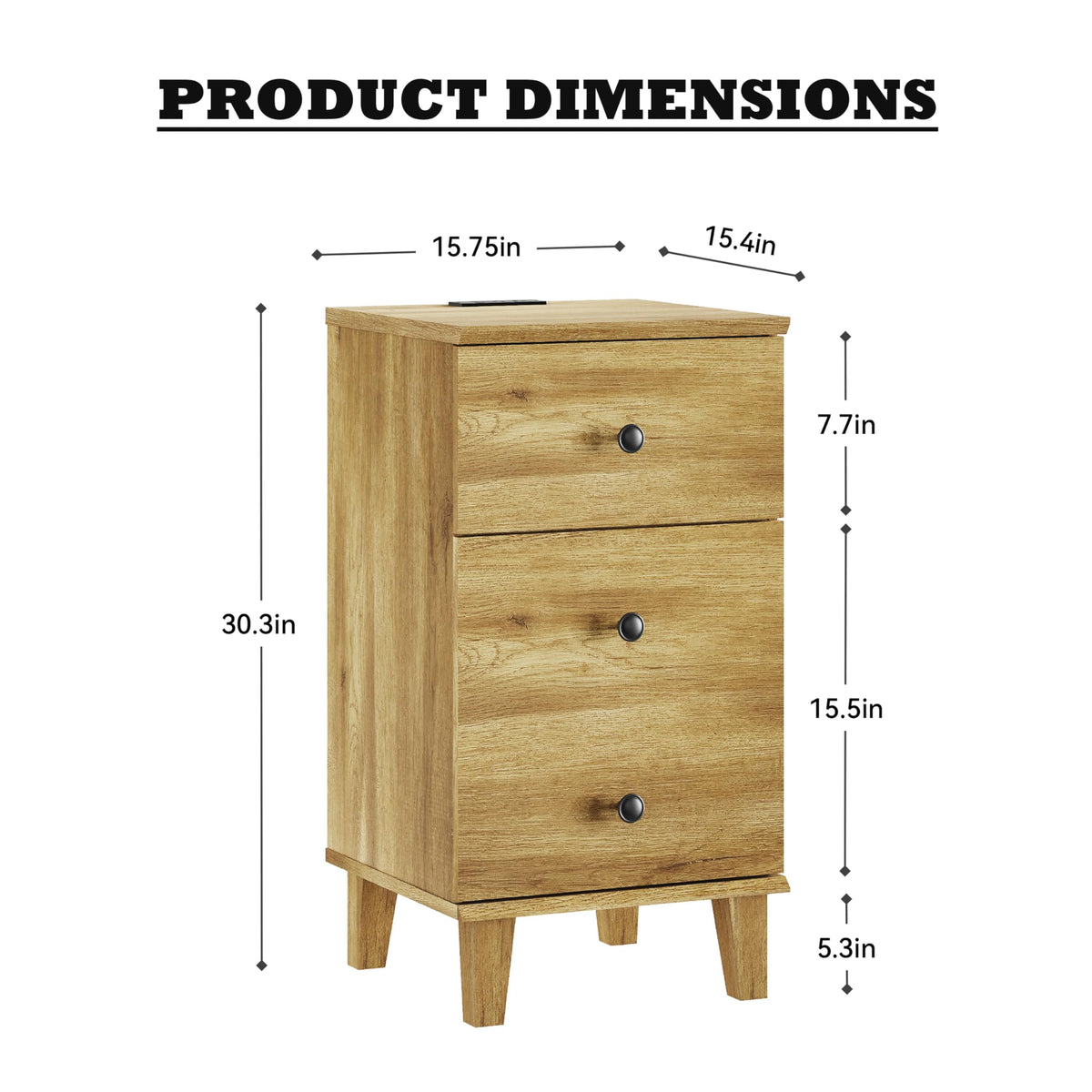 Charging Nightstands, Set of 2