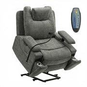 L-Shape Power Lift Recliner Chair with Massage & Heat