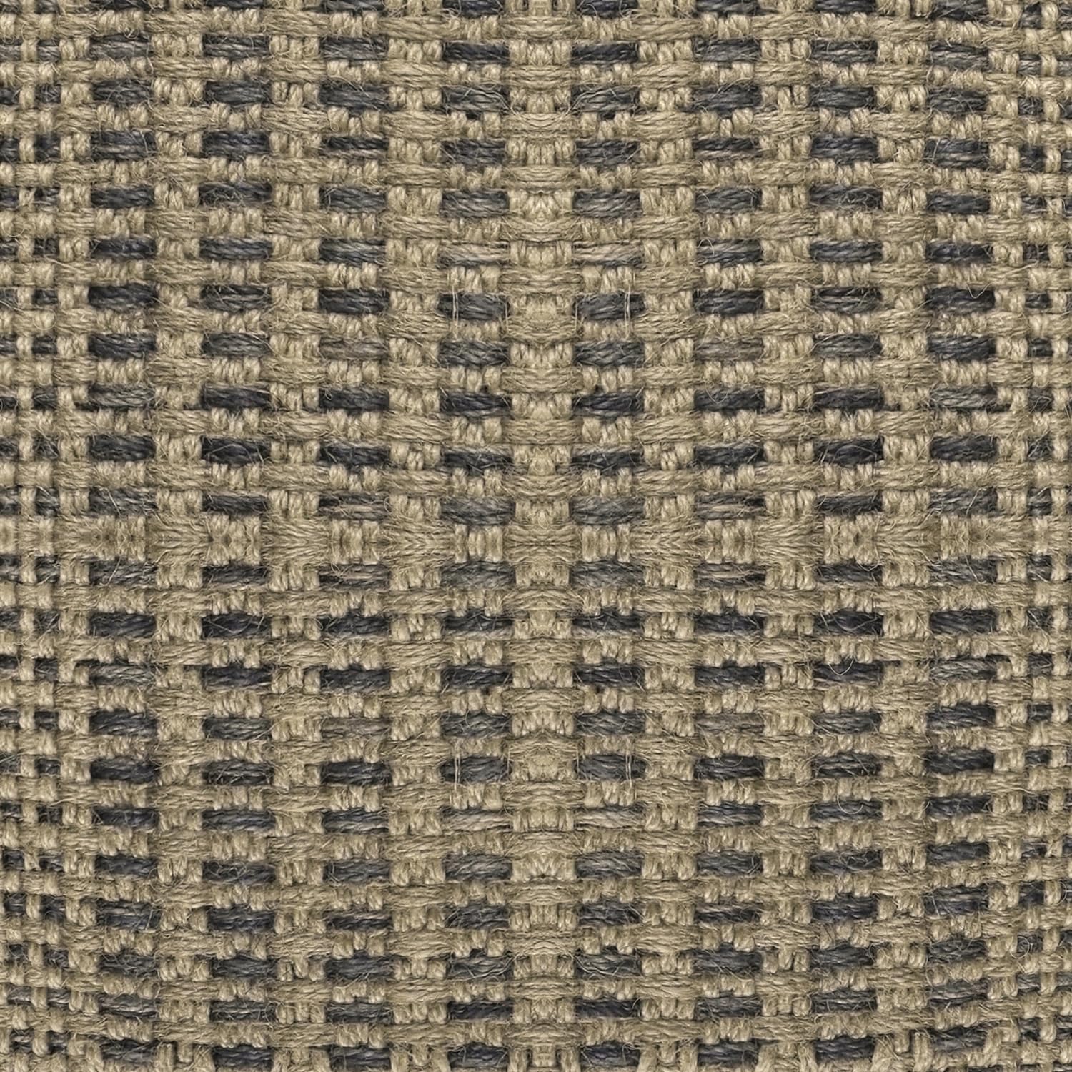SIMPLIHOME Delilah Square Pouf - 18 inch Wide Handwoven Jute Ottoman in Natural, Contemporary Footstool or Extra Seating for Living Room, Bedroom, or Kids Room with Polystyrene Filling, Assembled