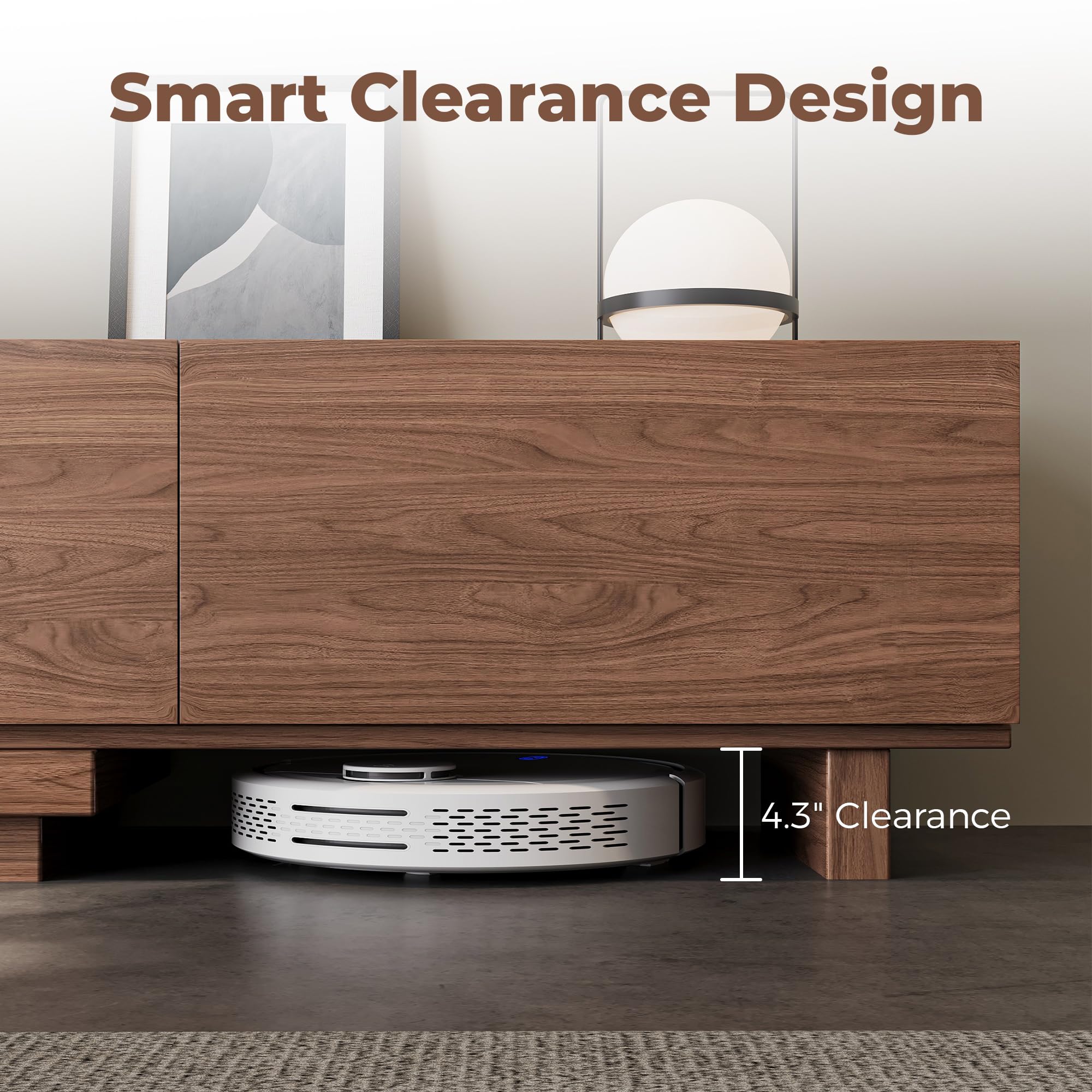 Extendable TV Stand for 65-100 Inches TVs – Walnut Entertainment Console with 3 Drawers & 1 Storage Compartment, Adjustable Length 68.5''-98.4'' (Walnut, 68.5''-98.4'')