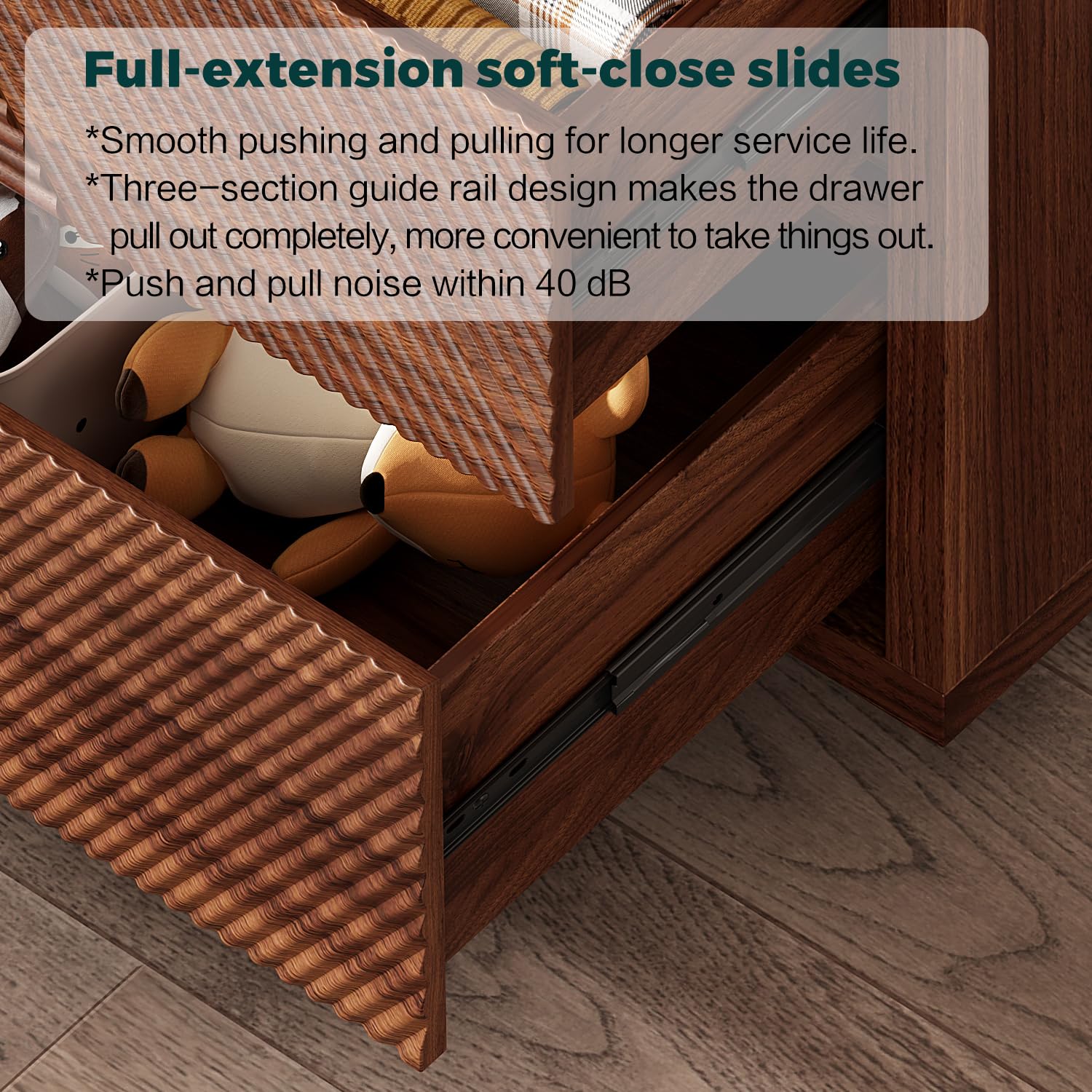 6-Drawer Dresser with Wide Tabletop