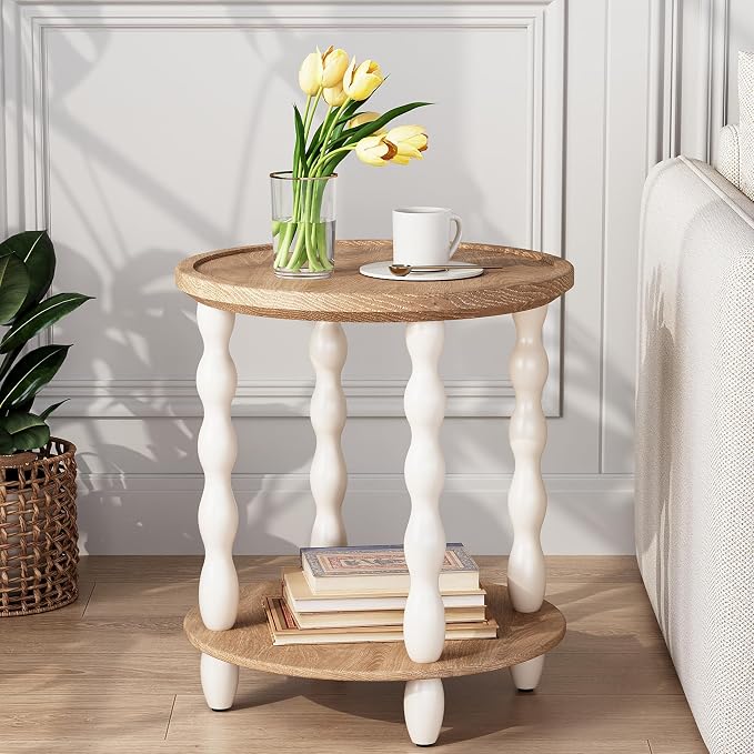 Round Farmhouse Coffee Table