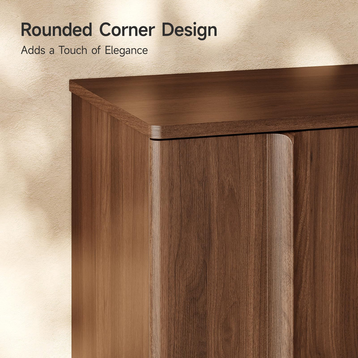 Fluted Walnut Sideboard