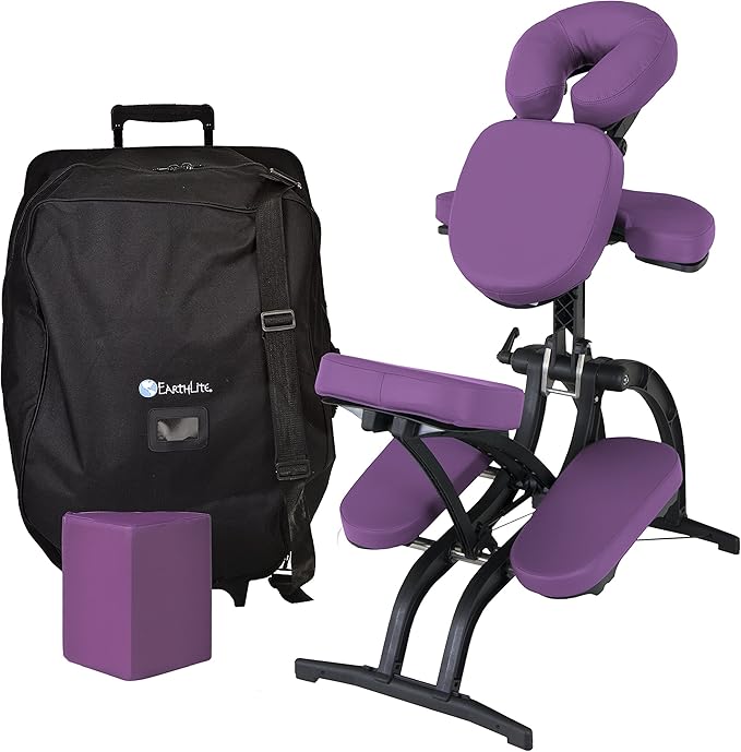 Portable Massage Chair – Adjustable Foldable Spa Chair with Carry Case