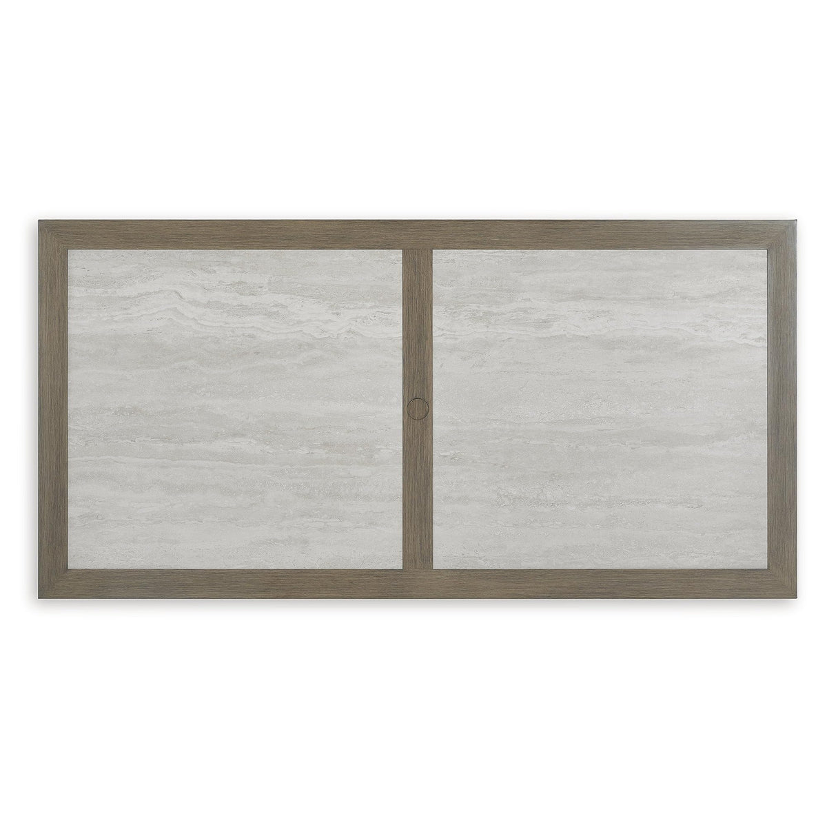 Signature Design by Ashley Patio Dining Table, Sintered Stone, 84 in