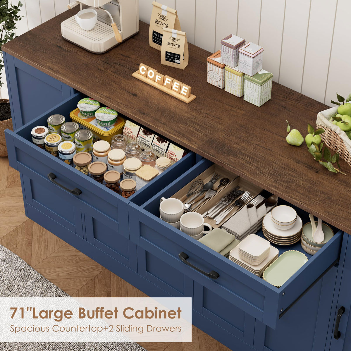 Buffet Sideboard with Drawers