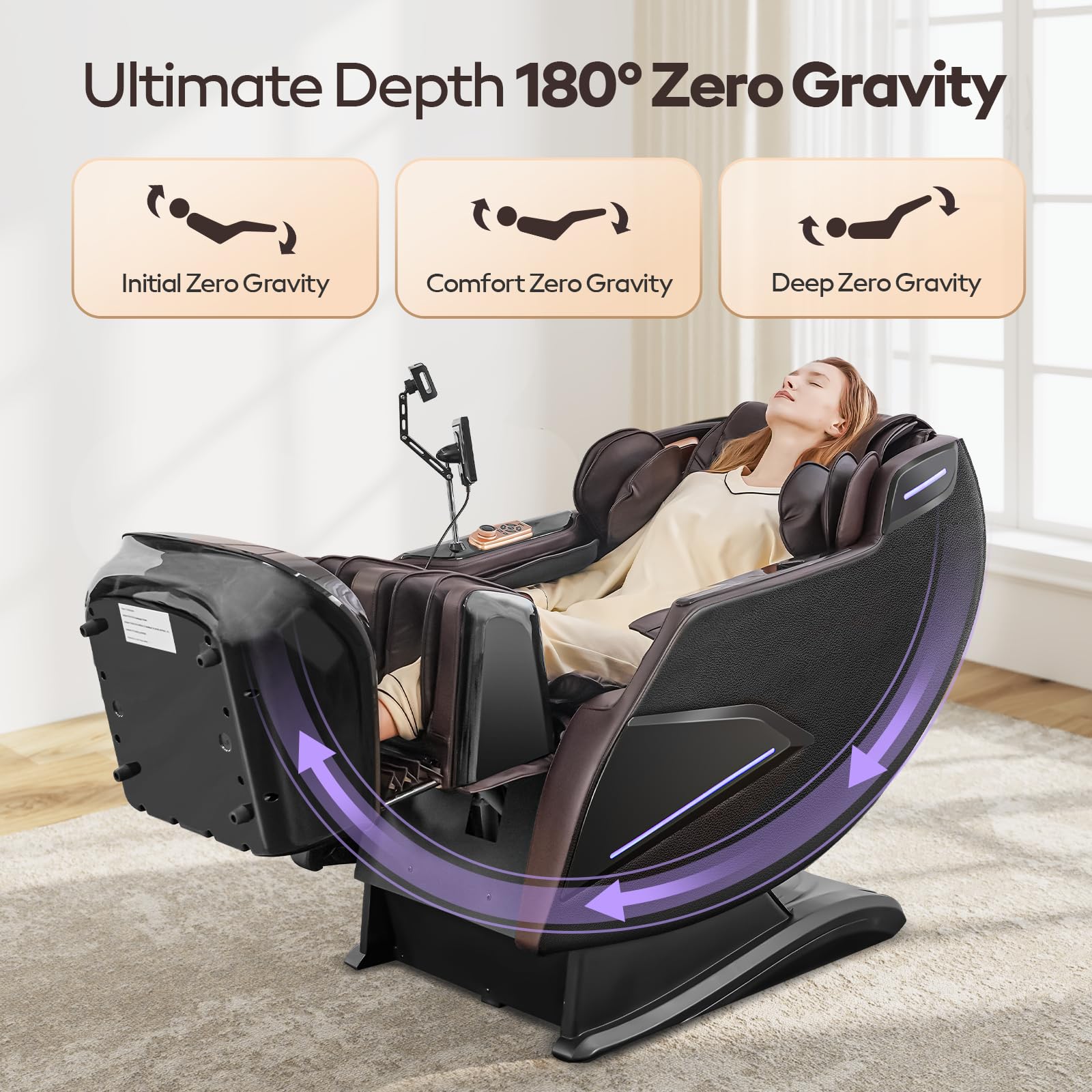 4D Zero Gravity SL-Track Massage Chair