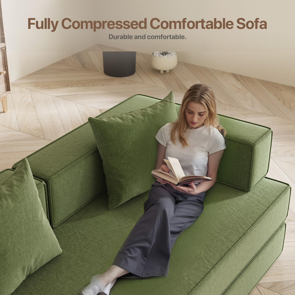 Corduroy Convertible Sofa Bed