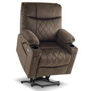 Small Triple Motor Power Lift Recliner Chair with Massage & Heating