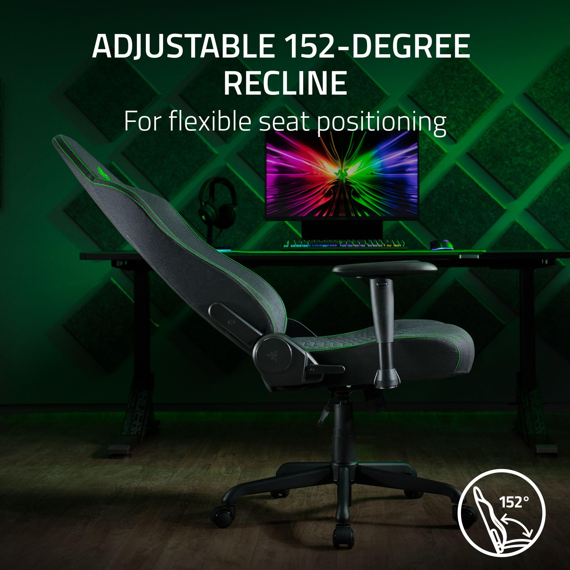 Ergonomic Gaming Chair with Lumbar Support