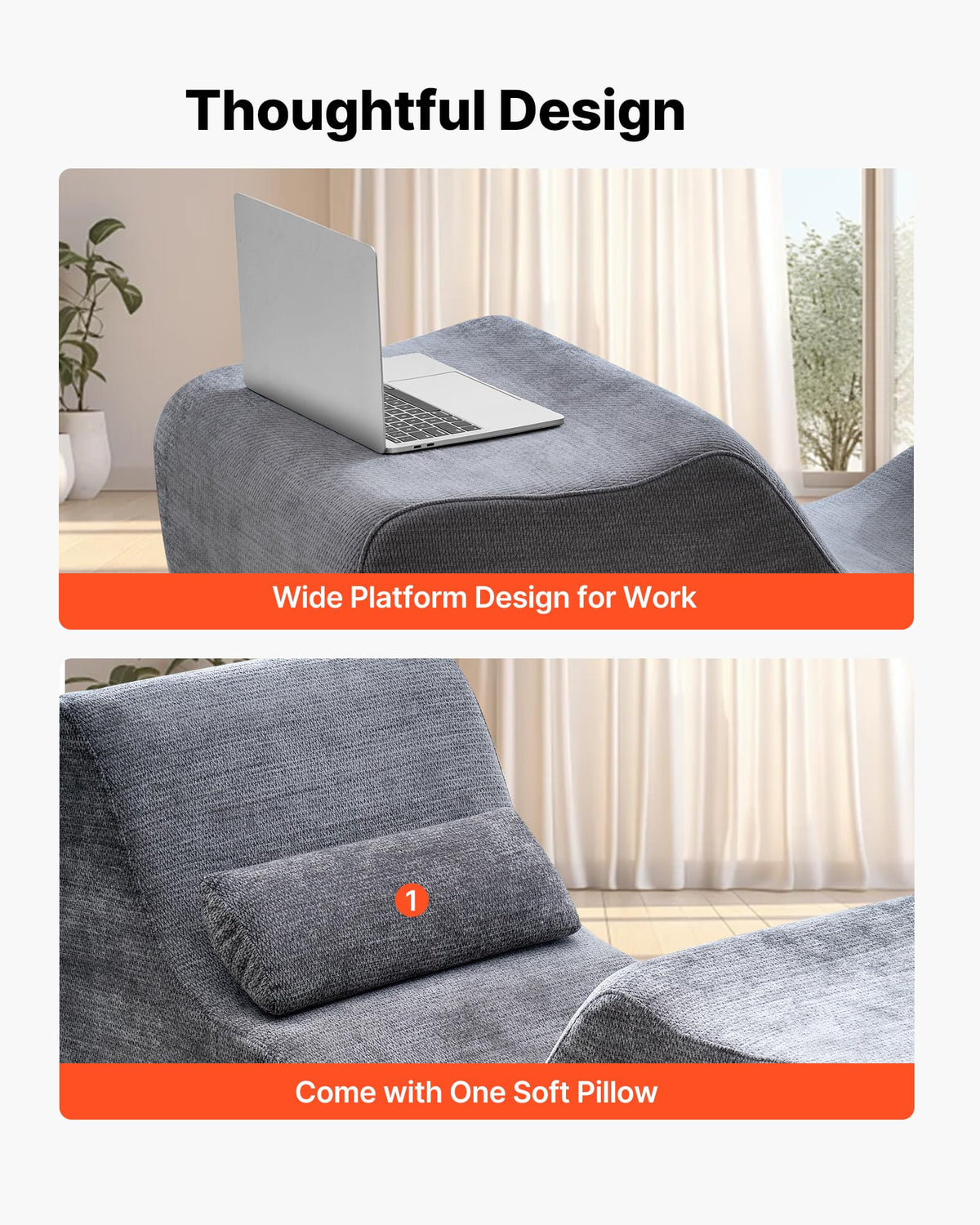 Ergonomic Yoga Chaise Lounge