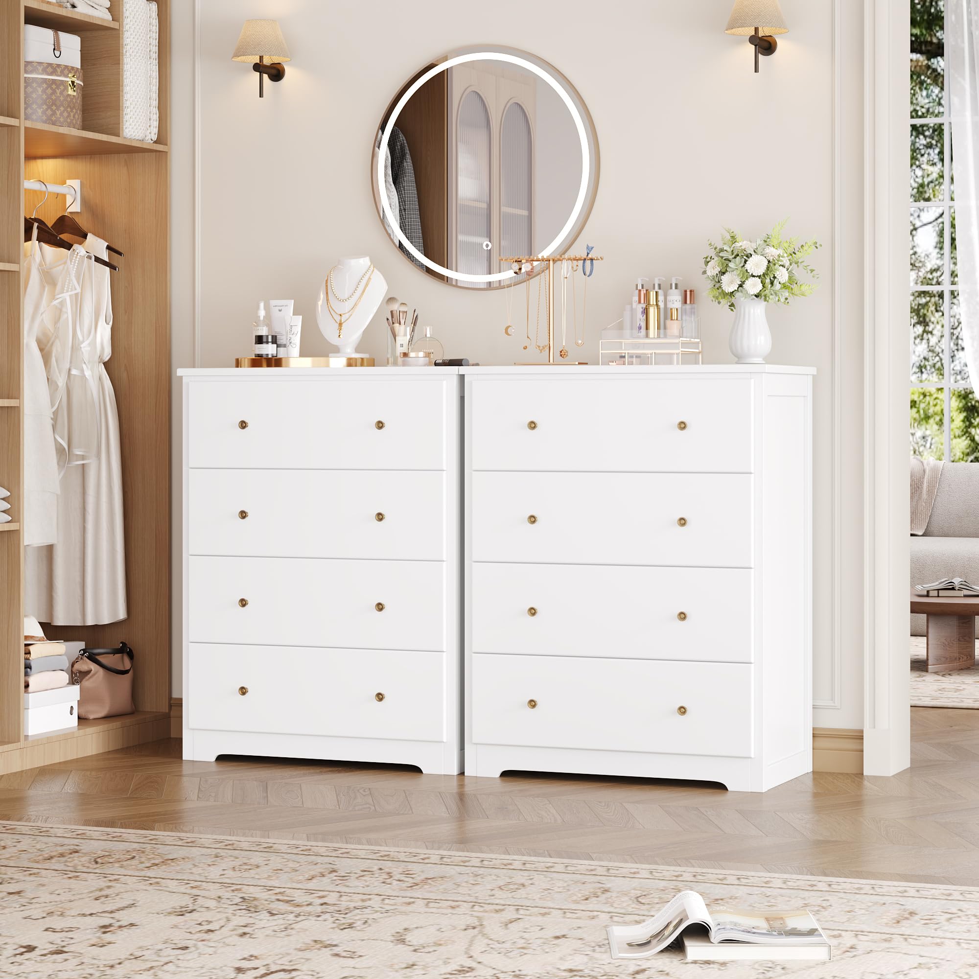 4-Drawer Dresser Chest