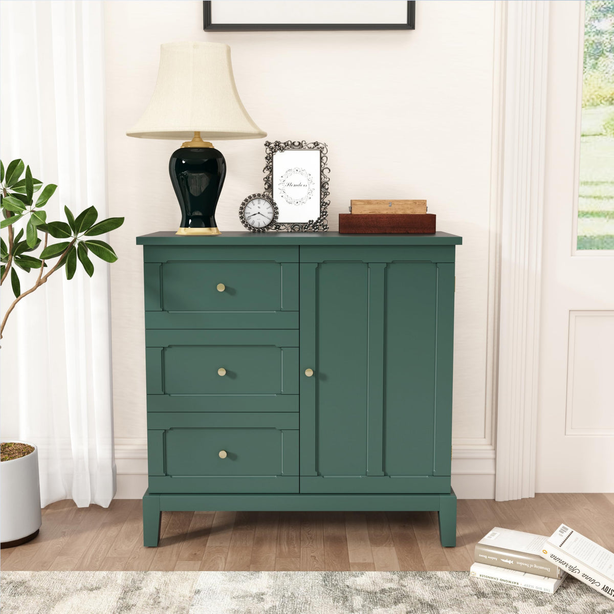 3-Drawer Accent Storage Cabinet