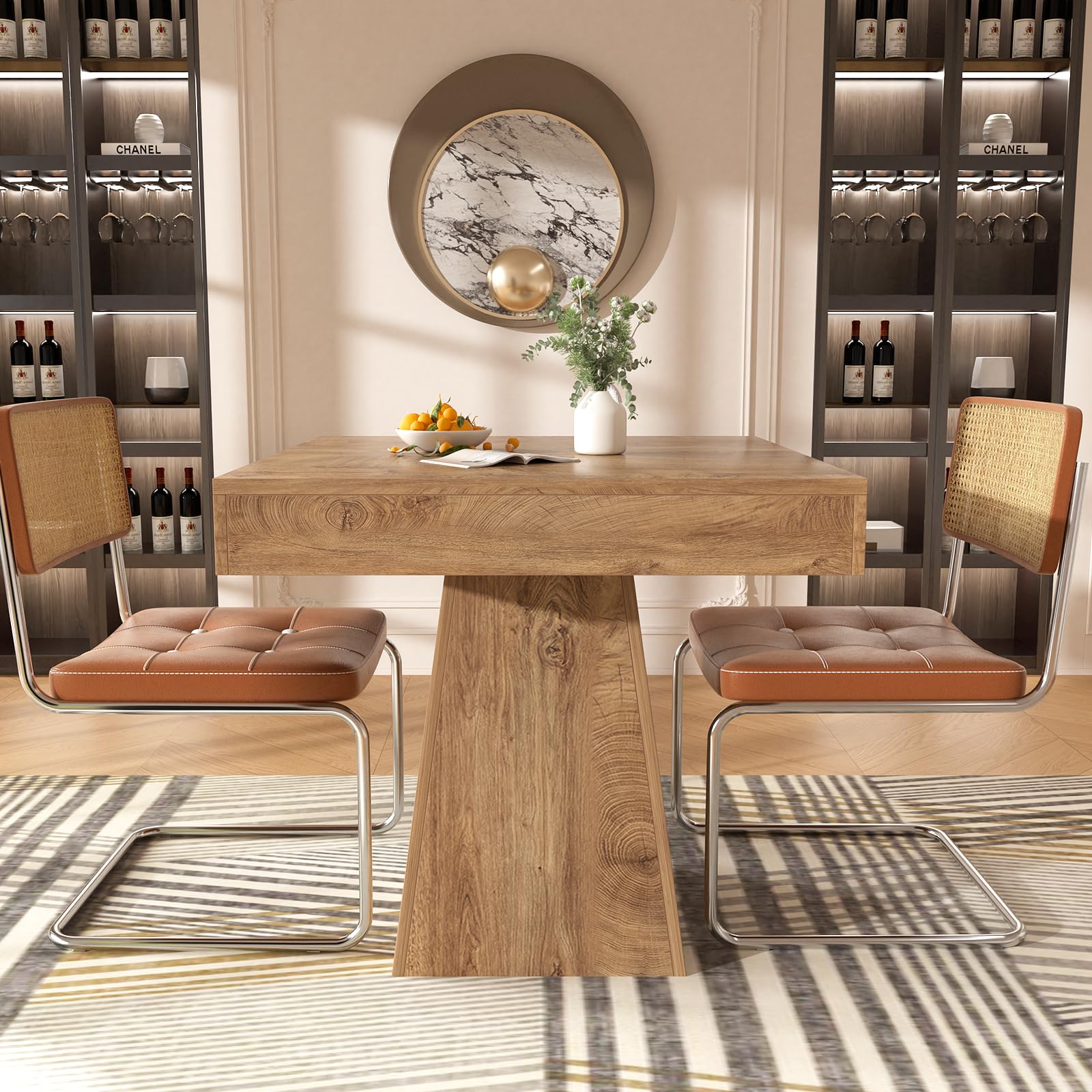 Square Dining Table for 2–4 People