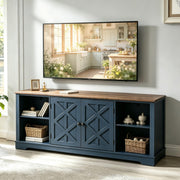 Farmhouse TV Stand with Storage