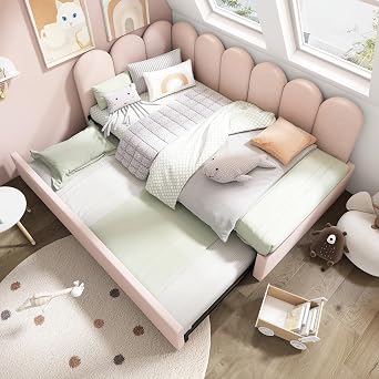 Twin Metal Daybed with Pull-Out Trundle