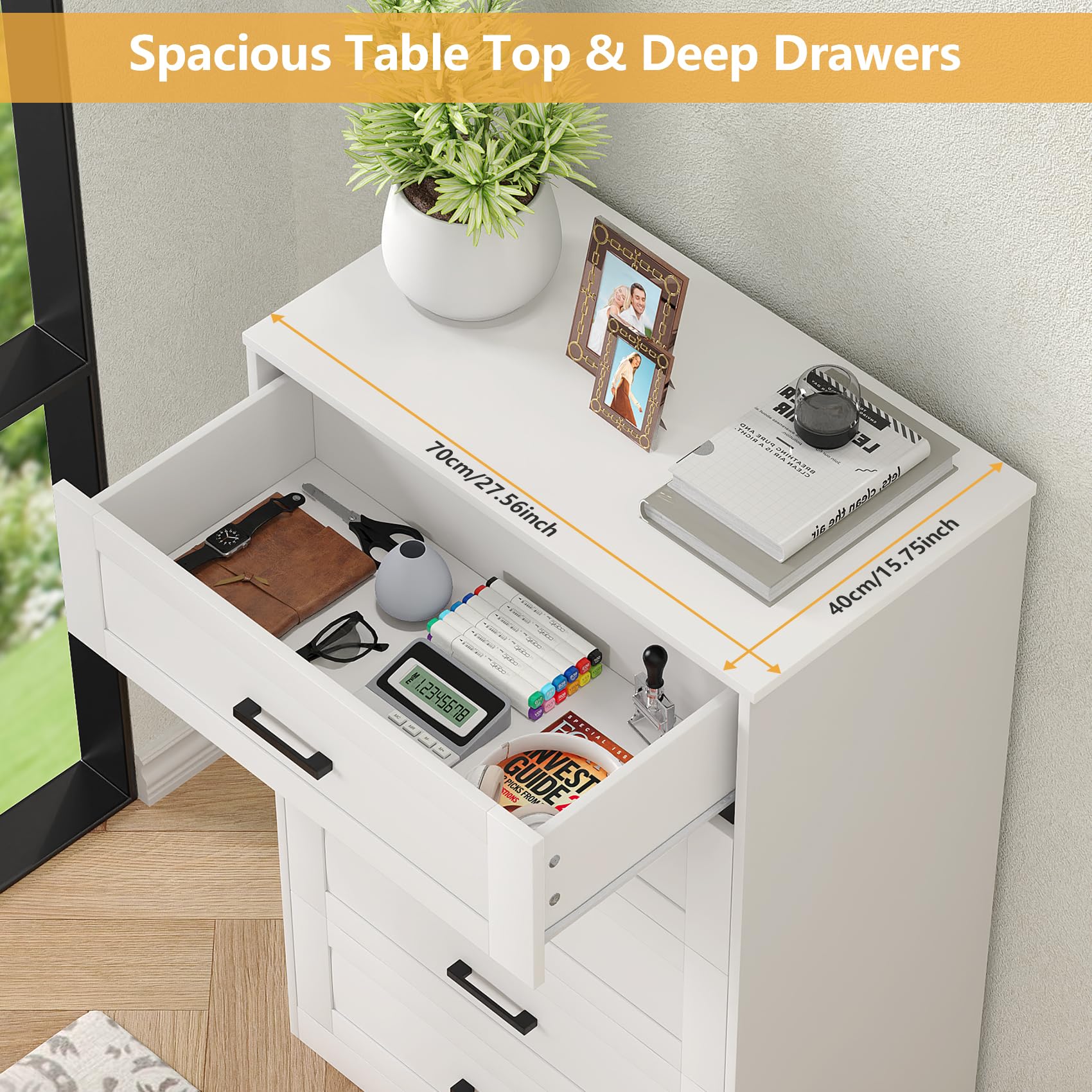 5-Drawer Farmhouse Dresser