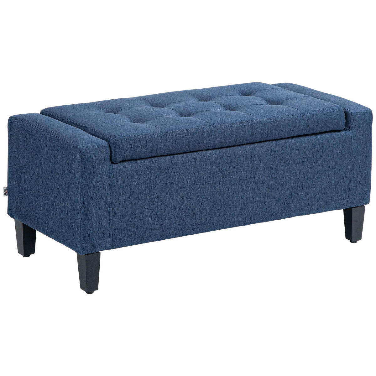 Upholstered Storage Ottoman Bench