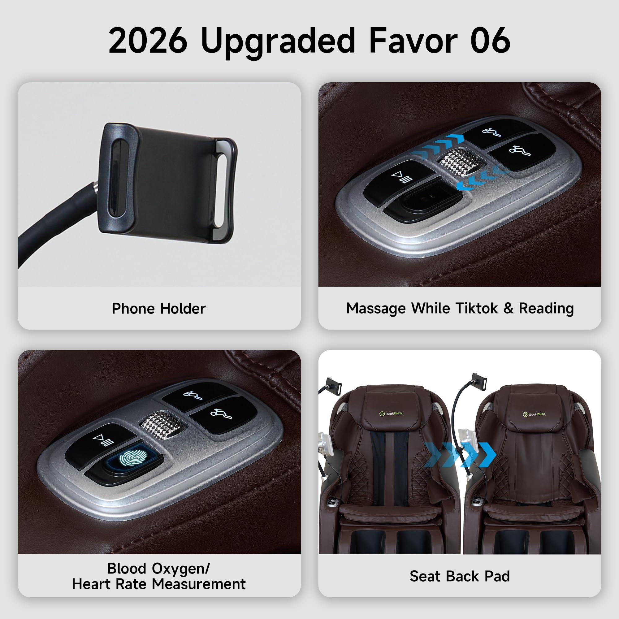 Full Body Massage Chair with 3D SL-Track & Zero Gravity
