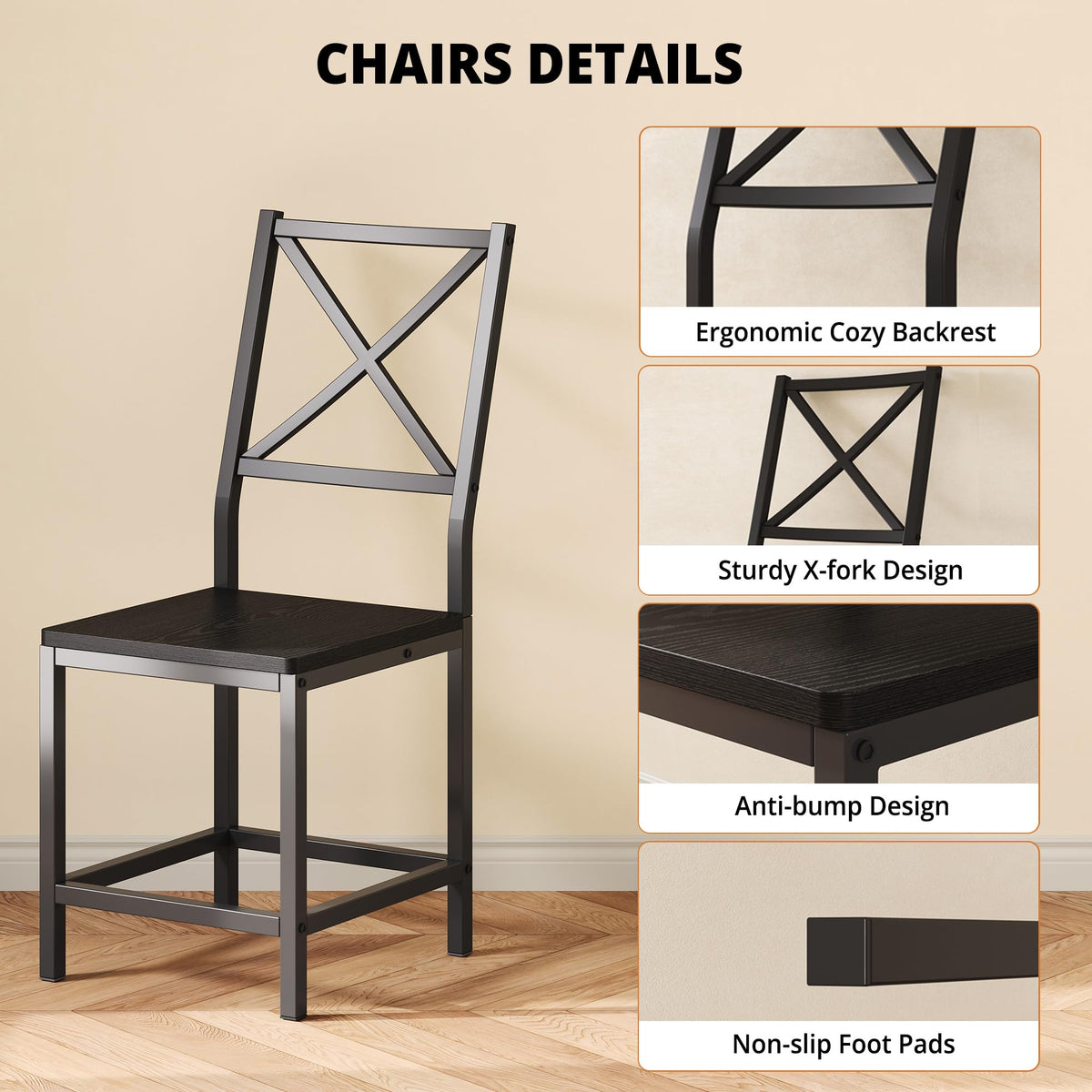 Round Drop-Leaf Dining Set